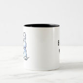ブルドッグママ ツートーンマグカップ (中央)