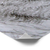 ブルドッグラバーペットオーナーペンシルアートスケッチ ポスター (角)