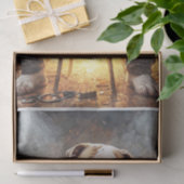 ブルドッグロックスター- Vert. – デコページ – 薄葉紙 (ギフト)