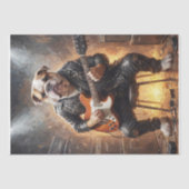 ブルドッグロックスター- Vert. – デコページ – 薄葉紙 (正面)