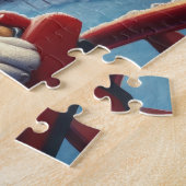 ブルドッグローラーコースタークリスマス ジグソーパズル (側面)