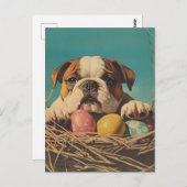 ブルドッグヴィンテージイースター ポストカード (正面/裏面)
