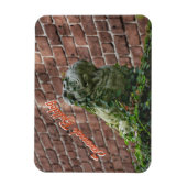 ブルドッグ像サバンナGA写真 マグネット (縦)