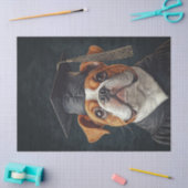 ブルドッグ大学院の分離 薄葉紙 (クラフト)