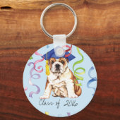 ブルドッグ大学院 キーホルダー (正面)