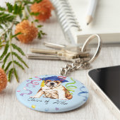 ブルドッグ大学院 キーホルダー (側面)