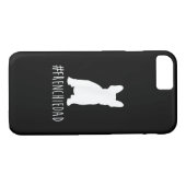 ブルドッグ愛好家 |フランスパパフランスのブルドッグパパ Case-Mate iPhoneケース (裏面(横))