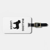 ブルドッグ愛好家 ラゲッジタグ (正面横)