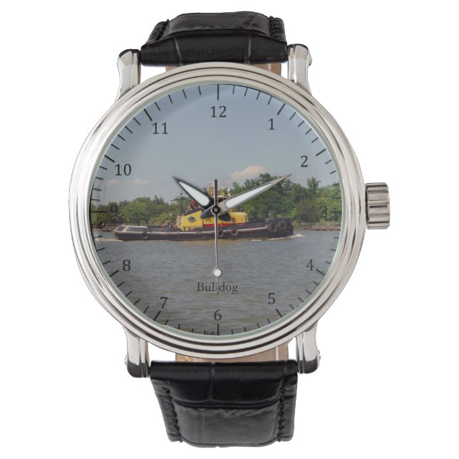 ブルドッグ時計 腕時計 (正面)