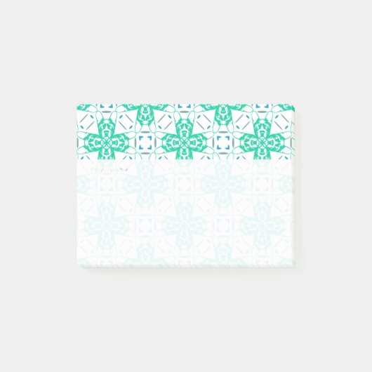 ブルドッグ模様 ポストイット (正面)