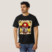 ブルドッグ消防士 Tシャツ (正面フル)