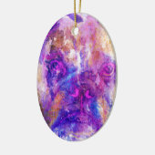 ブルドッグ混合媒体 セラミックオーナメント (左)