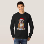ブルドッグ犬 Tシャツ (正面フル)