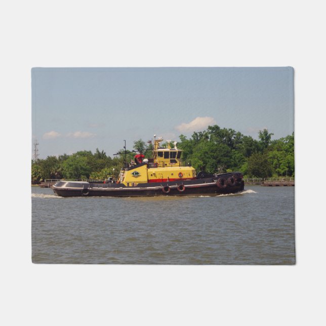 ブルドッグ玄関マット ドアマット (正面)