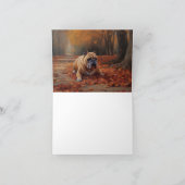 ブルドッグ紅葉秋インスパイア カード (内部)