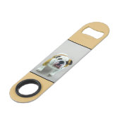 ブルドッグ絵画ズ – かわいいオリジナルドッグアート スピード栓抜き (正面アングル)