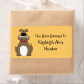 ブルドッグ蔵書票ラベル ラベル (インサイチュ)