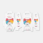 ブルドッグ誕生日パーティー フェイバーボックス (折り畳みなし)