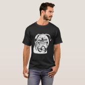 ブルドッグ頭 Tシャツ (正面フル)