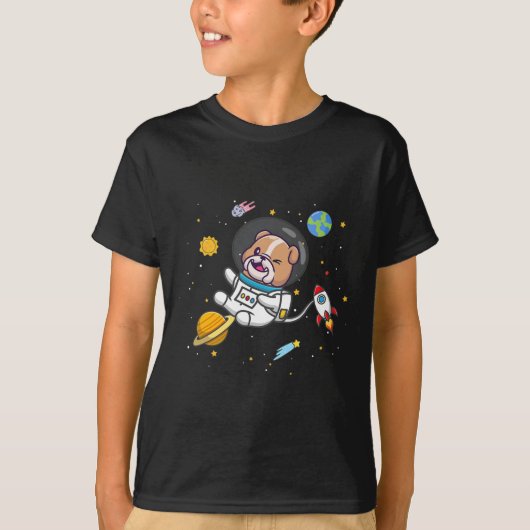 ブルドッグ飛行士 Tシャツ (正面)