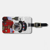 ブルドッグ養蜂家 ラゲッジタグ (正面横)