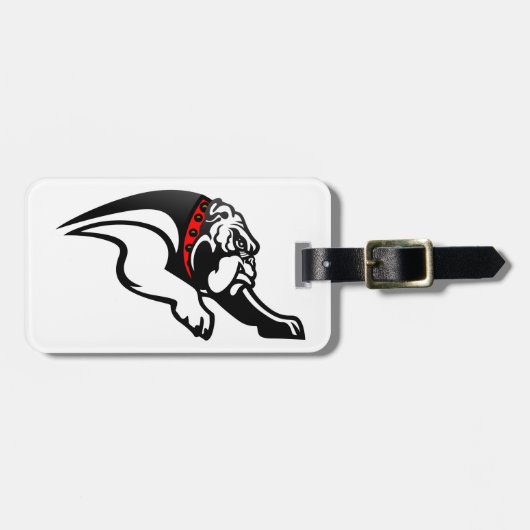 ブルドッグ1 ラゲッジタグ (正面横)