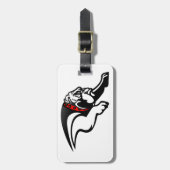 ブルドッグ1 ラゲッジタグ (正面縦)