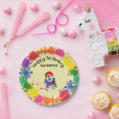 ブルドッグ·おもしろいアート誕生パーティー ペーパープレート (パーティー)