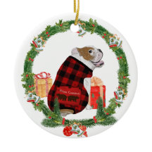 ブルドッグ・イン・クリスマスリース