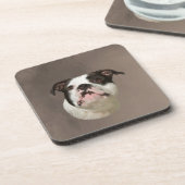 ブルドッグ・ウォーター・カラー・アー絵画ト コースター (左側)