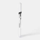 ブルドッグ カフェテーブルケース iPhone 16ケース (右側面)