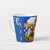 ブルドッグ カフェラテマグ (左アングル)