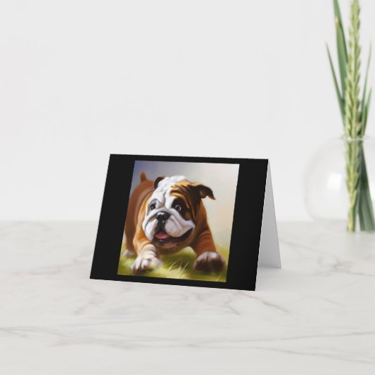 ブルドッグ カード (正面)