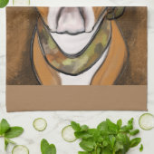 ブルドッグ キッチンタオル (折り畳み)