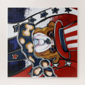 ブルドッグ ジグソーパズル (横)