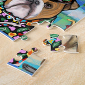 ブルドッグ ジグソーパズル (側面)