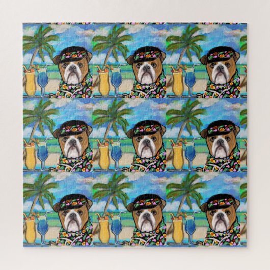 ブルドッグ ジグソーパズル (縦)