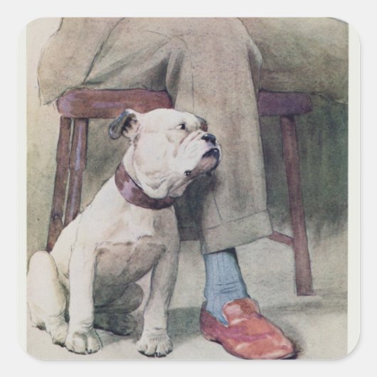 ブルドッグ スクエアシール (正面)