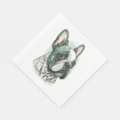 ブルドッグ スタンダードランチョンナプキン (角)