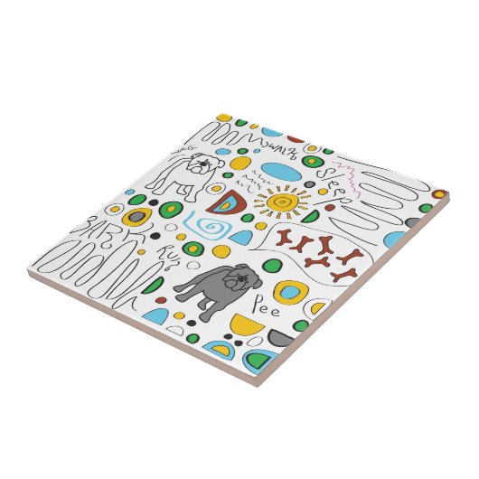 ブルドッグ タイル (側面)