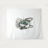 ブルドッグ タペストリー (正面(横))