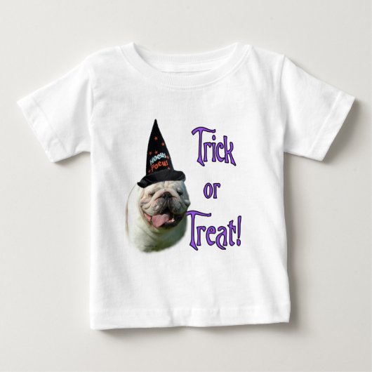 ブルドッグ・トリック ベビーTシャツ (正面)