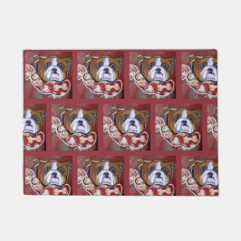 ブルドッグ ドアマット