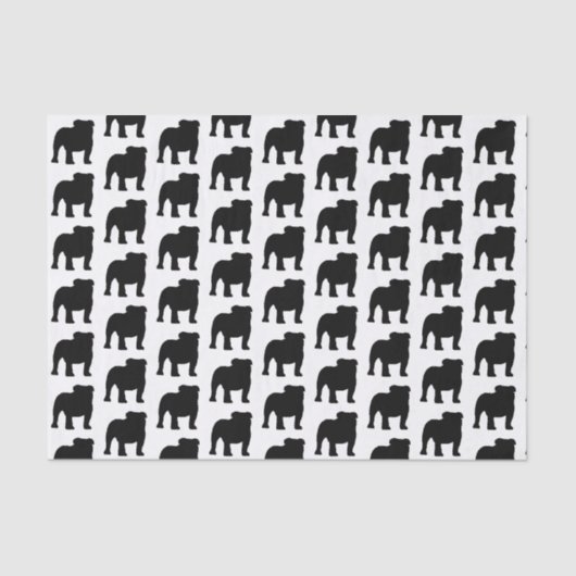 ブルドッグ・ドッグの愛のために 薄葉紙 (正面)