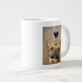 ブルドッグ・ドフランスのッグ ジャンボコーヒーマグカップ (正面右)