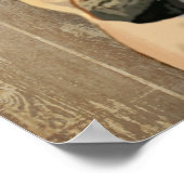 ブルドッグ・ドフランスのッグ ポスター (角)