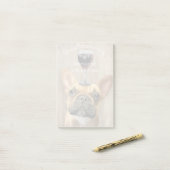 ブルドッグ・ドフランスのッグ ポストイット (デスク上)