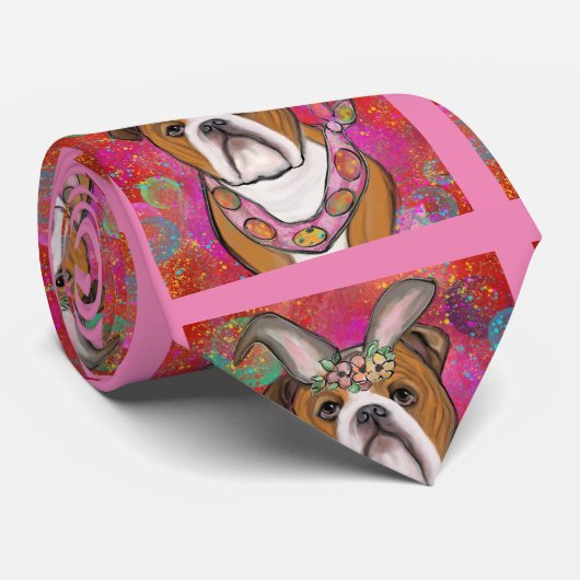 ブルドッグ ネクタイ (ロール)