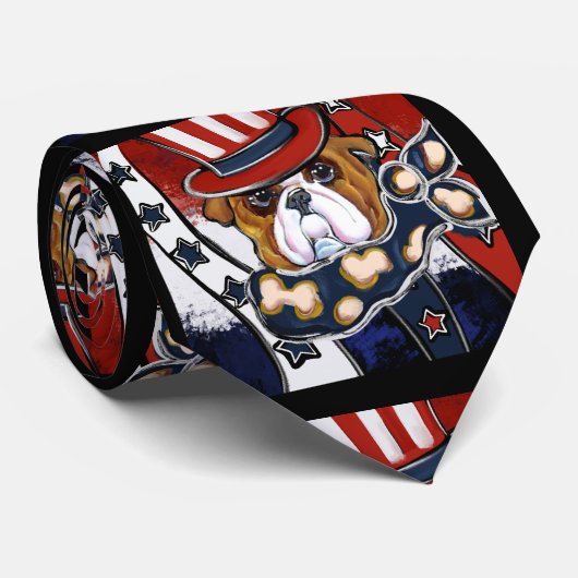 ブルドッグ ネクタイ (ロール)