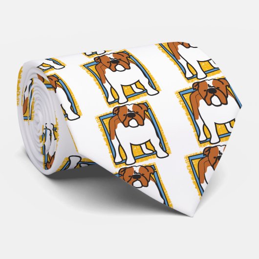 ブルドッグ ネクタイ (ロール)